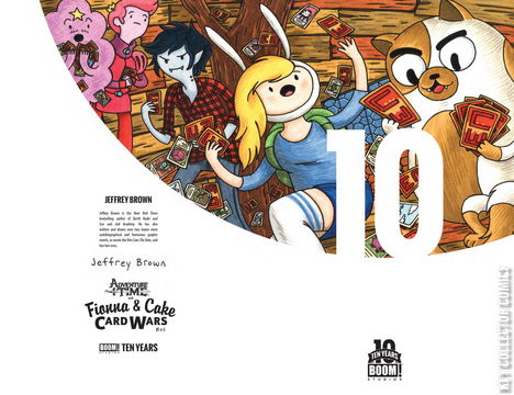 Variant Cover for Adventure Time: Fionna and Cake - Card Wars #1