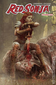 Variant Cover for Red Sonja #4