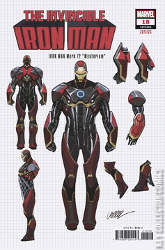 Variant Cover for Invincible Iron Man #18
