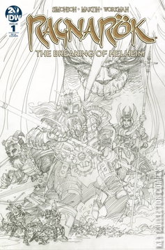 Variant Cover for Ragnarok: The Breaking of Helheim #1