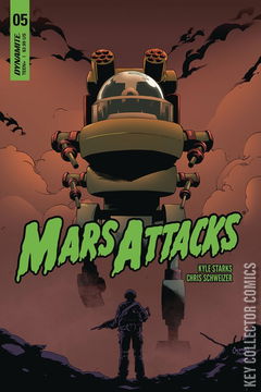 Variant Cover for Mars Attacks #5