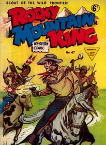 Rocky Mountain King Western Comic #47