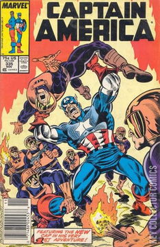 Variant Cover for Captain America #335