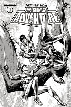 Variant Cover for The Greatest Adventure #3