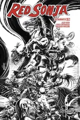 Variant Cover for Red Sonja #25