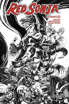 Variant Cover for Red Sonja #25