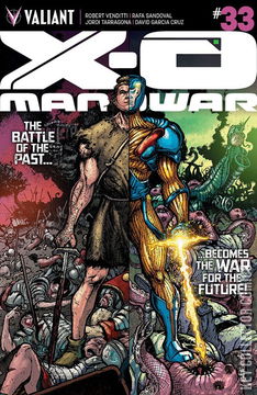 Variant Cover for X-O Manowar #33
