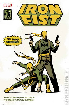 Variant Cover for Iron Fist 50th Anniversary Special #1