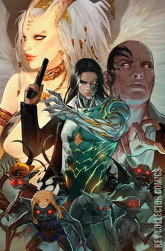 Variant Cover for The Darkness vs. Angelus #1