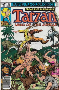 Variant Cover for Tarzan #25