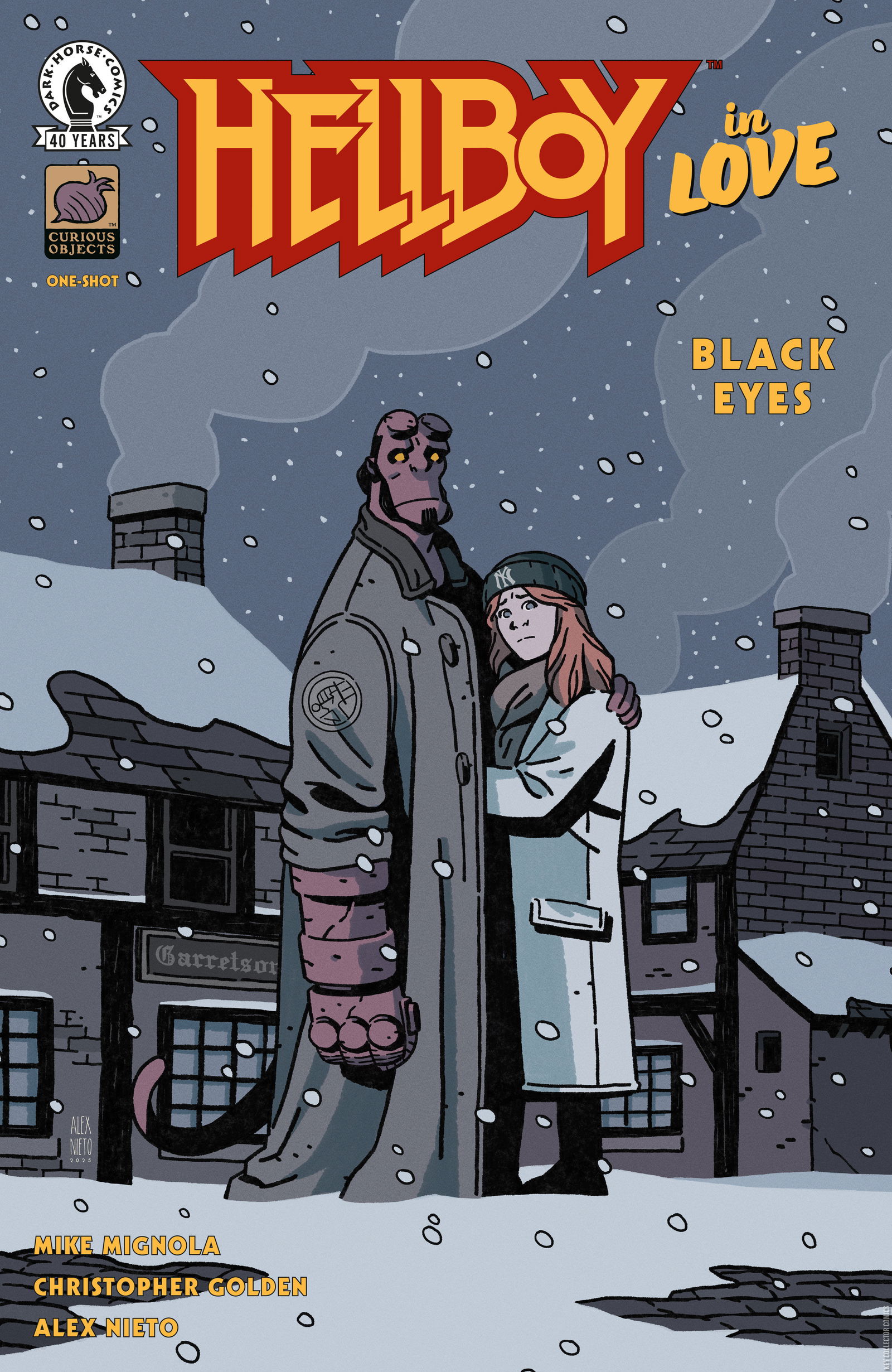 Cover art for Hellboy in Love: Black Eyes