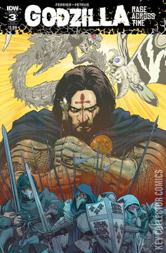 Variant Cover for Godzilla: Rage Across Time #3