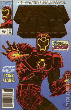 Variant Cover for Iron Man #290