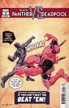 Variant Cover for Black Panther vs. Deadpool #5