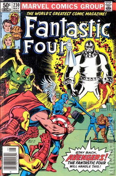 Variant Cover for Fantastic Four #230