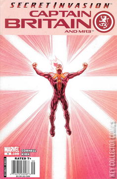 Variant Cover for Captain Britain and MI 13 #4