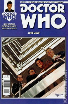 Variant Cover for Doctor Who: The Tenth Doctor - Year Two #11