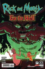 Cover for Rick and Morty Go to Hell #4