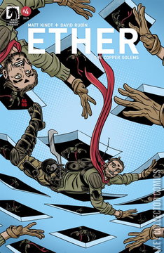 Variant Cover for Ether: The Copper Golems #4