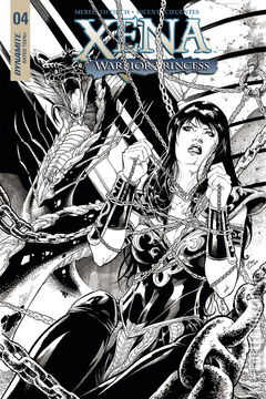 Variant Cover for Xena: Warrior Princess #4
