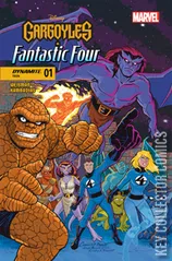 Variant Cover for Gargoyles x Fantastic Four #1