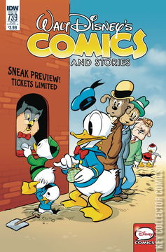 Variant Cover for Walt Disney's Comics and Stories #739