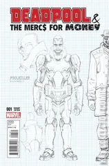 Variant Cover for Deadpool and the Mercs for Money #1