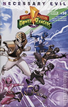 Variant Cover for Mighty Morphin Power Rangers #50
