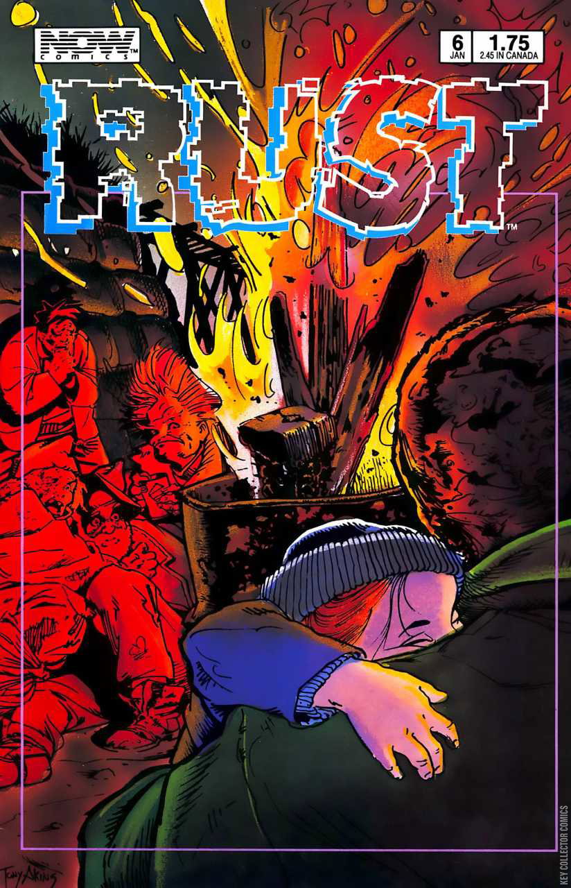 Rust #6 Published January 1988 | Key Collector Comics