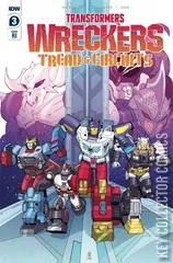 Variant Cover for Transformers: Wreckers - Tread & Circuits #3