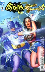 Variant Cover for Batman '66 Meets Wonder Woman '77 #1