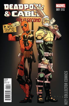 Variant Cover for Deadpool and Cable: Split Second #1