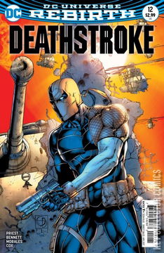 Variant Cover for Deathstroke #12
