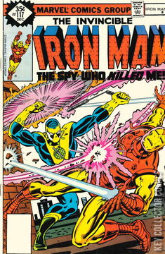 Variant Cover for Iron Man #117