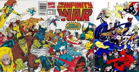 Variant Cover for Infinity War #2