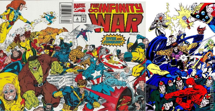 Variant Cover for Infinity War #2