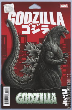 Variant Cover for Godzilla Destroys the Marvel Universe #1