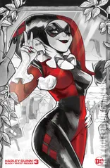 Variant Cover for Harley Quinn: Black, White, Redder #3