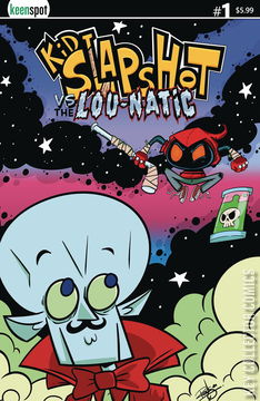 Variant Cover for Kid Slapshot vs. Lou-Natic #4