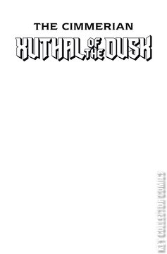 Variant Cover for The Cimmerian: Xuthal of the Dusk #1