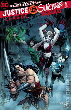 Variant Cover for Justice League vs. Suicide Squad #1