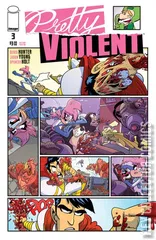 Variant Cover for Pretty Violent #3