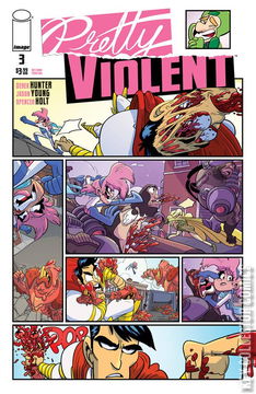 Variant Cover for Pretty Violent #3