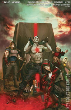 Variant Cover for Resurgence of the Valiant Universe #4
