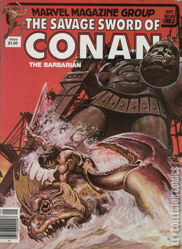Variant Cover for Savage Sword of Conan, The #80