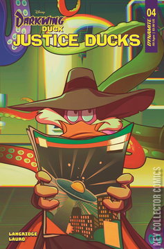 Variant Cover for Justice Ducks #4