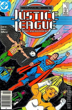 Variant Cover for Justice League International #10