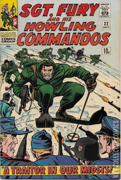 Variant Cover for Sgt. Fury and His Howling Commandos #32