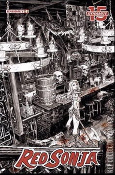 Variant Cover for Red Sonja #1