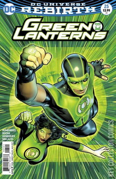 Variant Cover for Green Lanterns #25